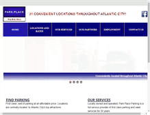 Tablet Screenshot of parkplaceparking.net